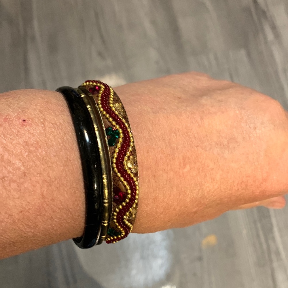 Set of three bracelets